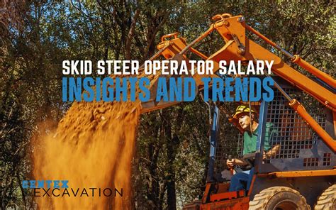 skid steer operator pay|skid steer operator salary.